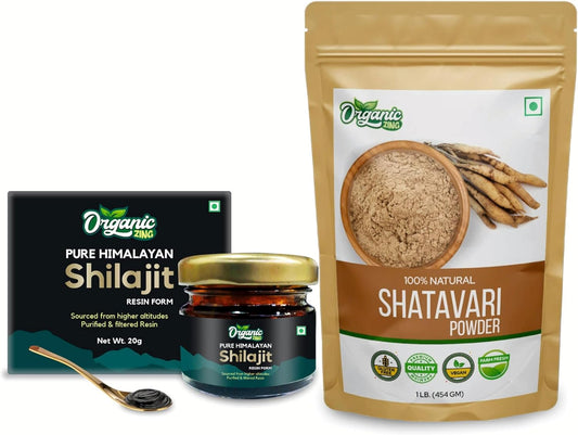 454g-shatavari-powder-and-20g-shilajit-resin-combo-pack---ayurvedic-herbal-supplements-for-wellness-1