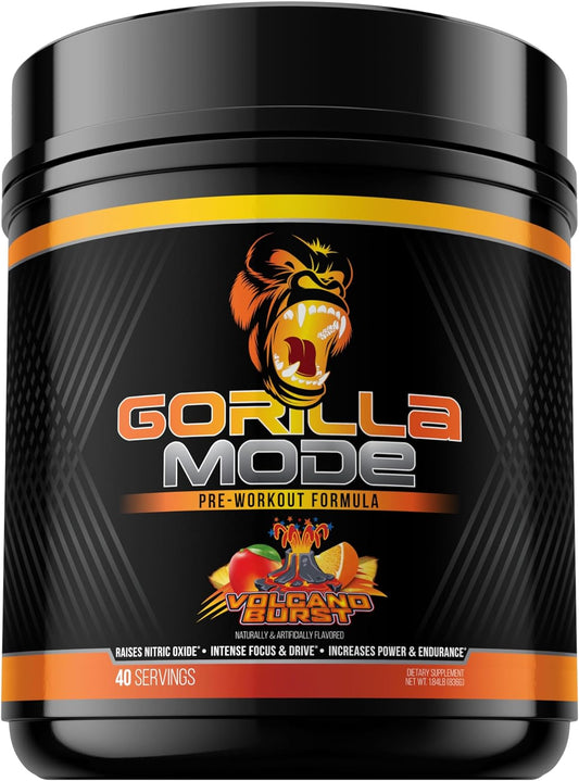 gorilla-mind-gorilla-mode-pre-workout-supplement---boost-energy-focus-and-power---l-citrulline-creatine-l-tyrosine-betaine-hydroprime-alpha-gpc---400mg-caffeine---836g-volcano-burst-1