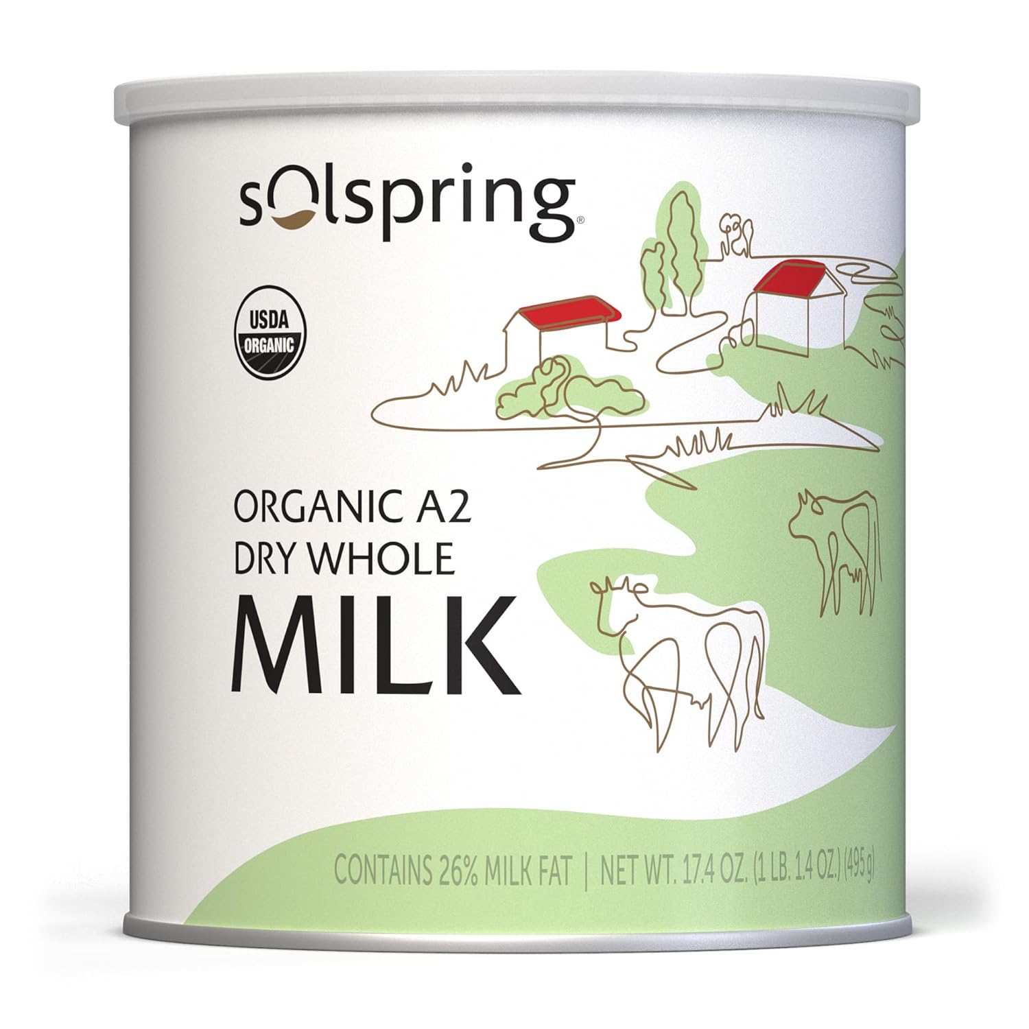 certified-organic-a2-whole-milk-powder---174-oz-495g---15-servings---26-milk-fat---gluten-soy-free---usda-organic-1