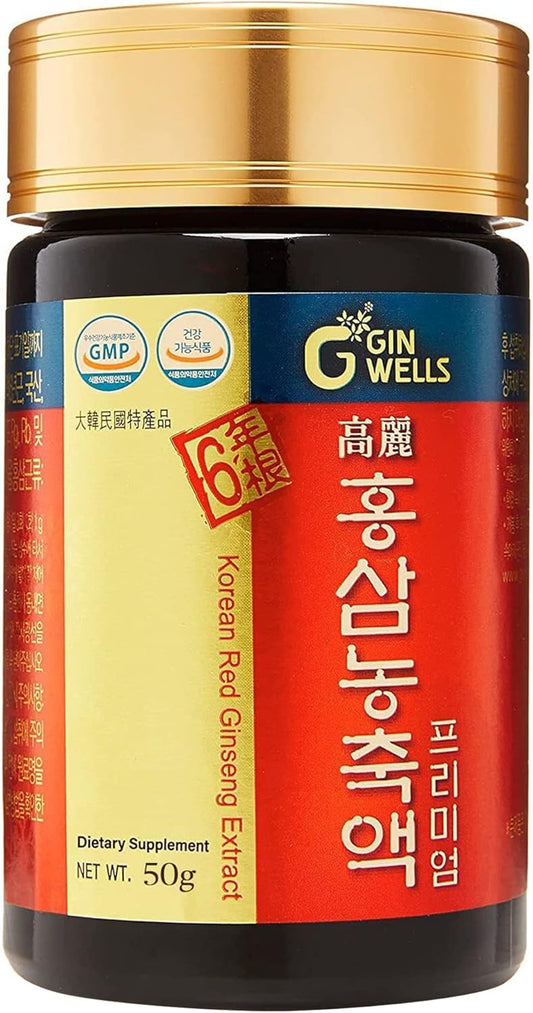 100-pure-korean-red-ginseng-extract-tea---176oz-50g---immunity-booster-with-750mg-ginsenoside-1
