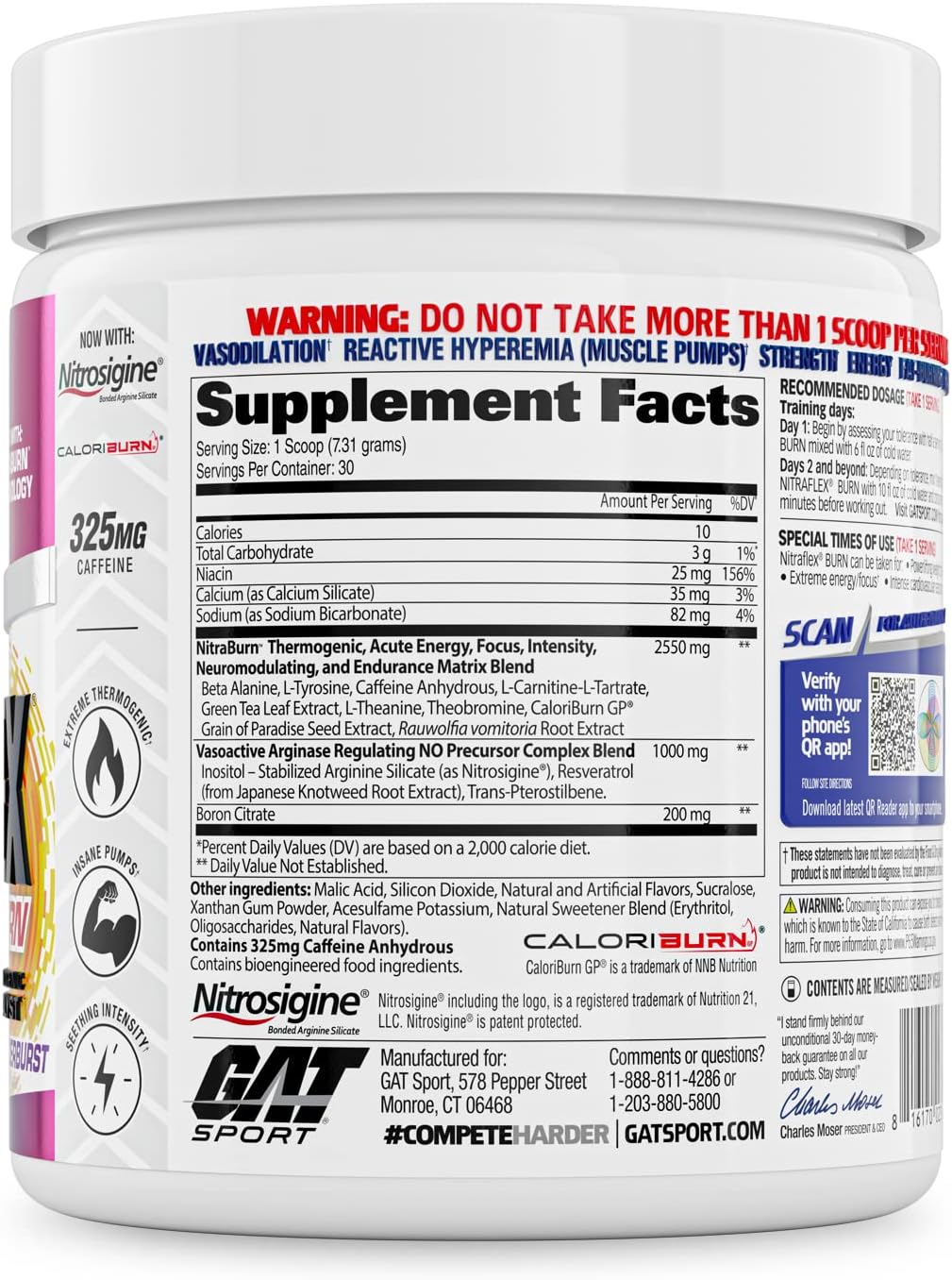 nitraflex-burn-pre-workout-thermogenic-powder---tropic-thunderburst-flavor-30-servings-by-gat-sport-2