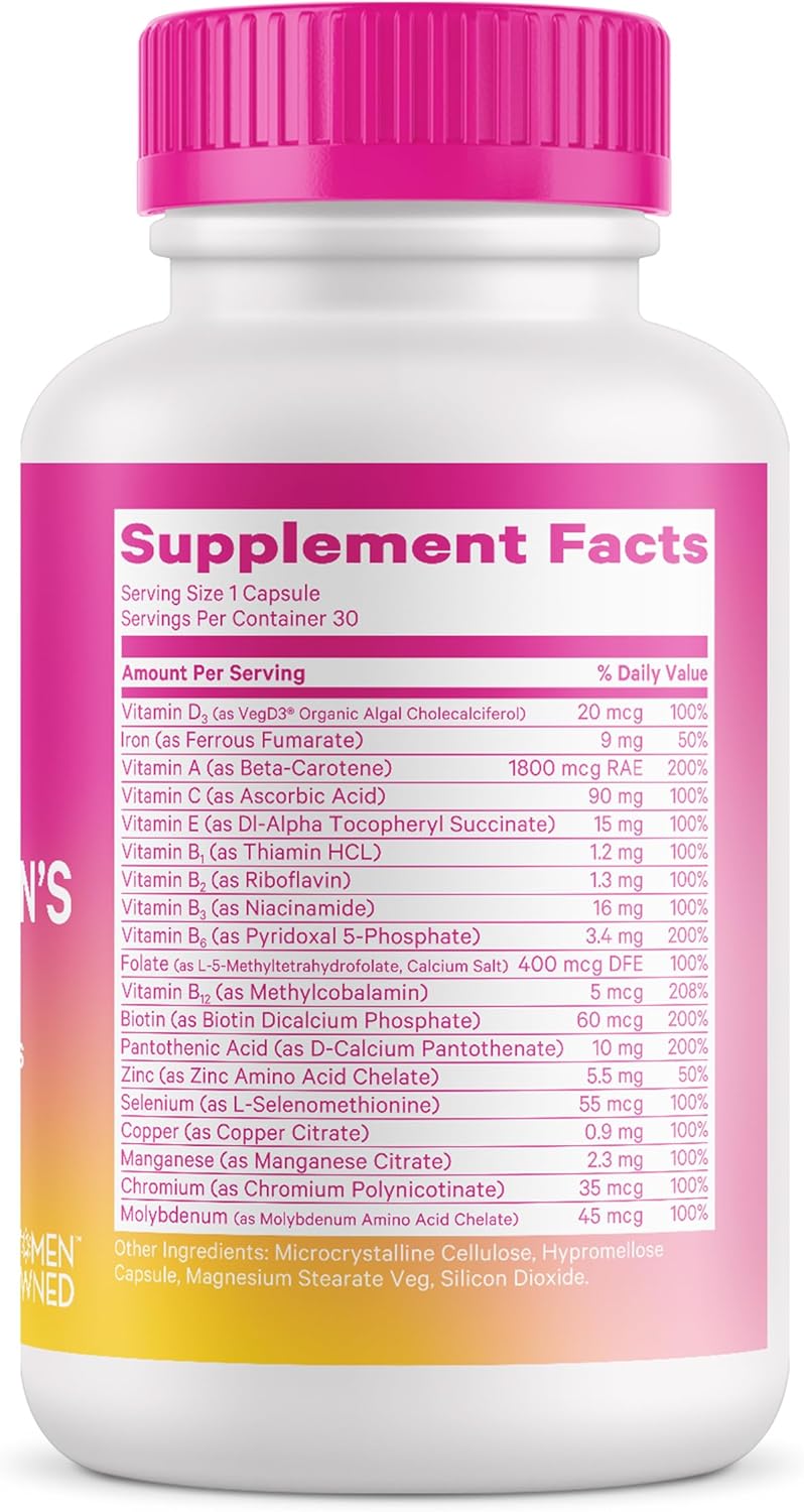 pink-stork-womens-multivitamin---comprehensive-blend-for-hair-skin-nails-bone-health-energy-immune-support---includes-iron-zinc-b6-b12---30-capsules-7