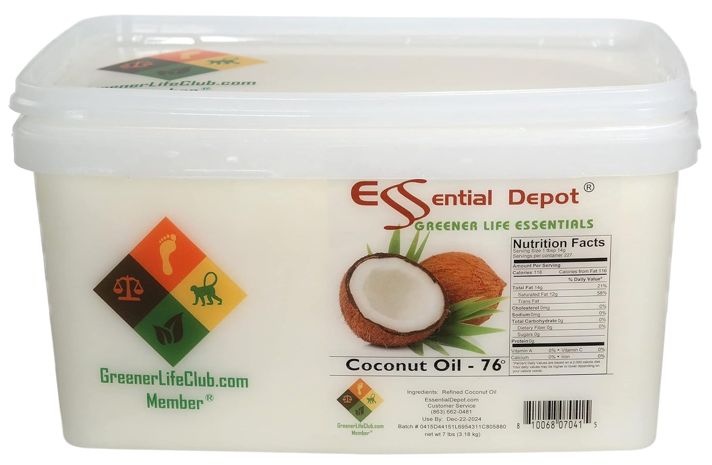 food-grade-coconut-oil-76f---7-lb-in-microwavable-container-with-resealable-lid-removable-handle-by-essential-depot-2