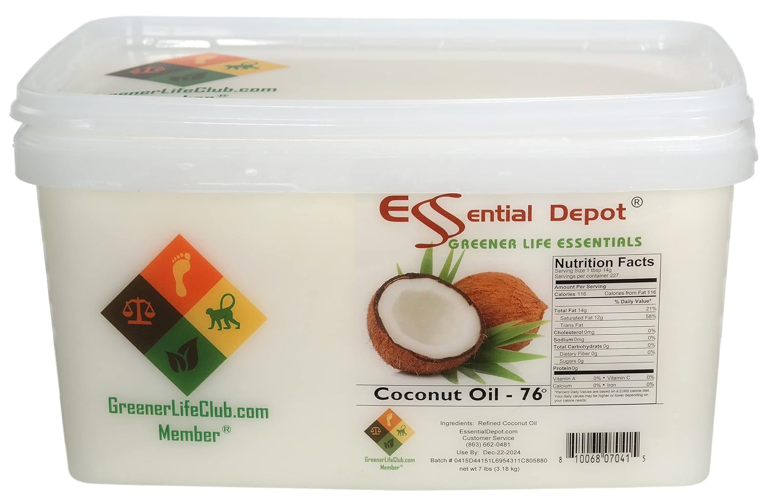 food-grade-coconut-oil-76f---7-lb-in-microwavable-container-with-resealable-lid-removable-handle-by-essential-depot-2