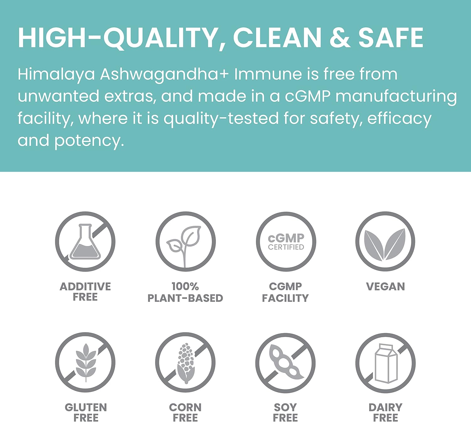 Immune Support Capsules with Ashwagandha, Elderberry, Zinc & Vitamin C - 60 Vegan Capsules, Gluten Free - 1 Month Supply - Espot.com.au