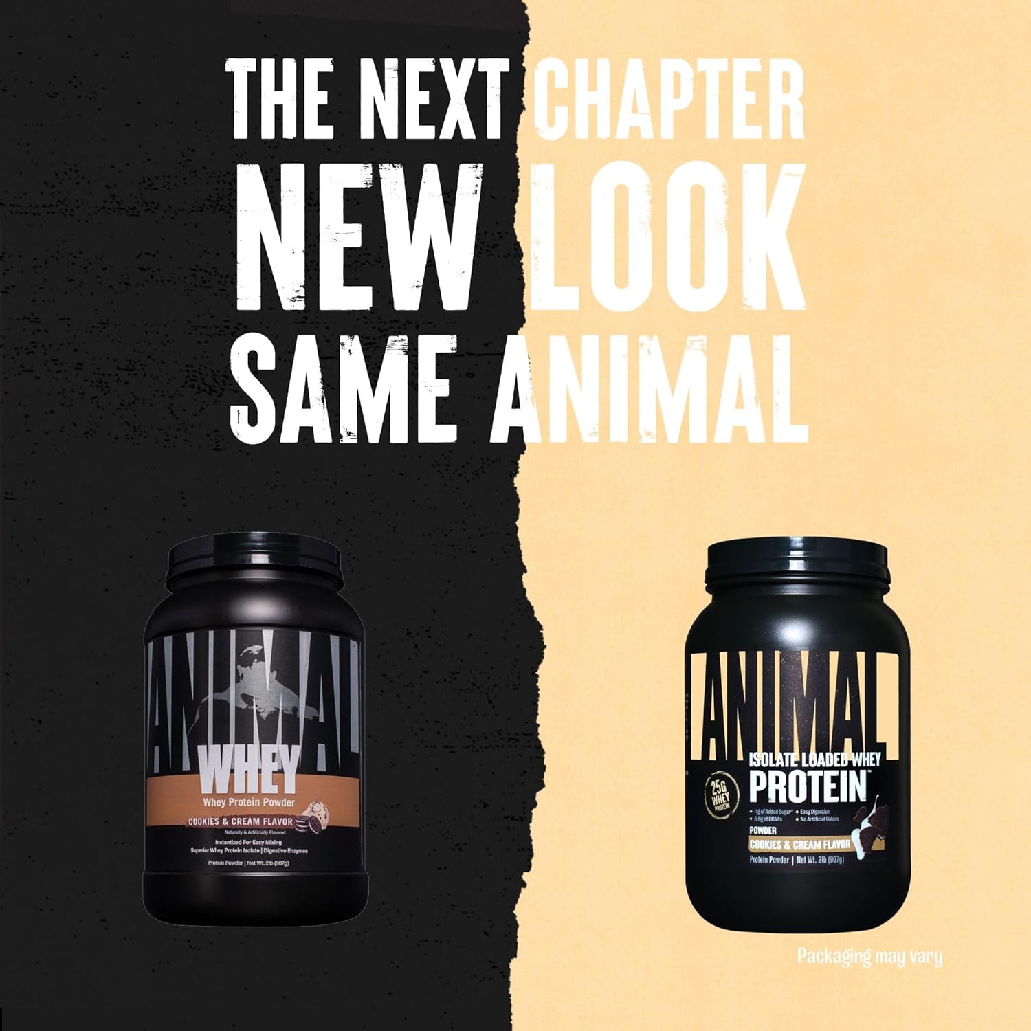 cookies-cream-animal-whey-isolate-protein-powder---muscle-builder-with-digestive-enzymes-for-pre-post-workout-recovery---25g-protein-low-sugar---great-taste-for-men-women---2-lbs-2