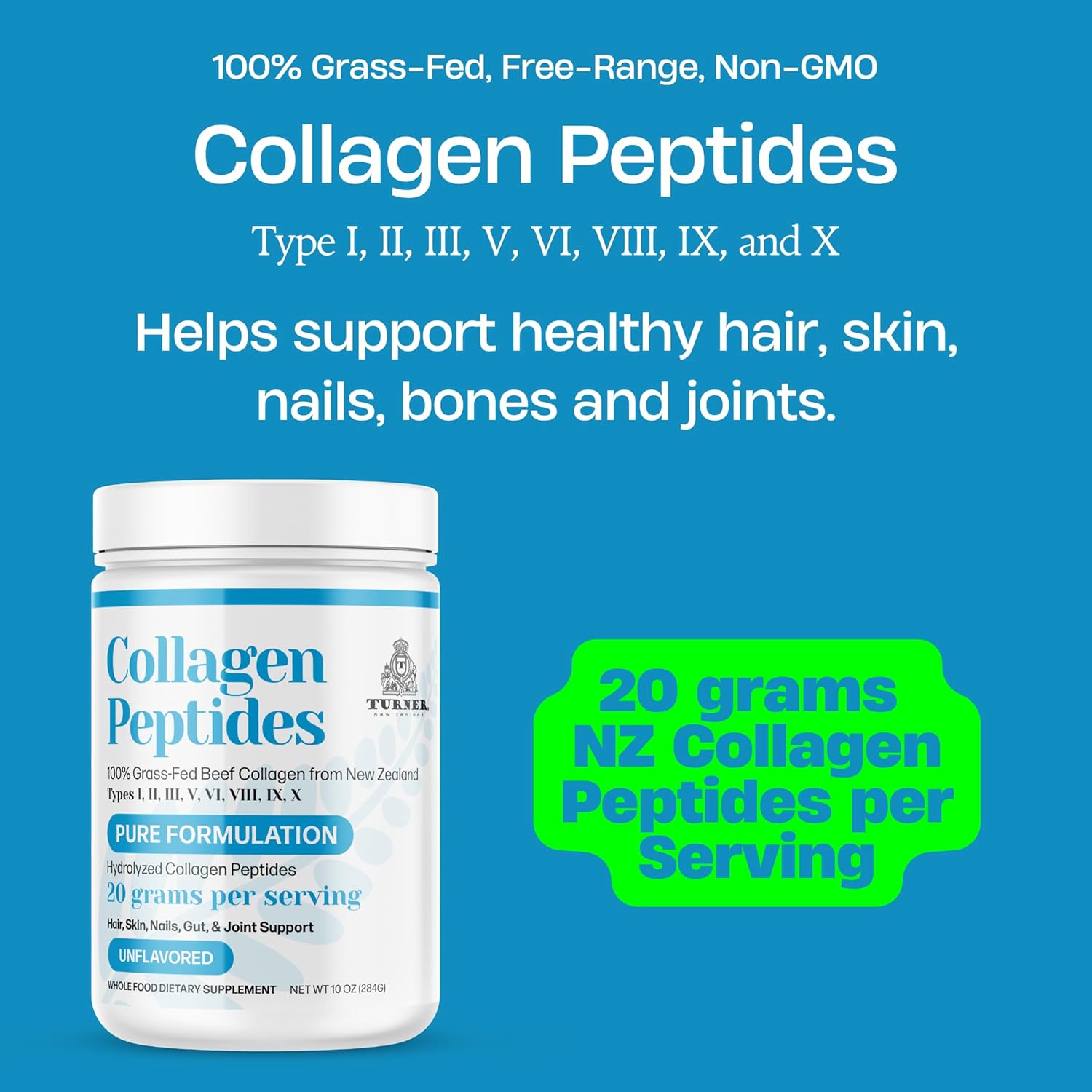grass-fed-beef-bone-collagen-peptides-powder-from-new-zealand---pure-formula-unflavored---10-oz-6