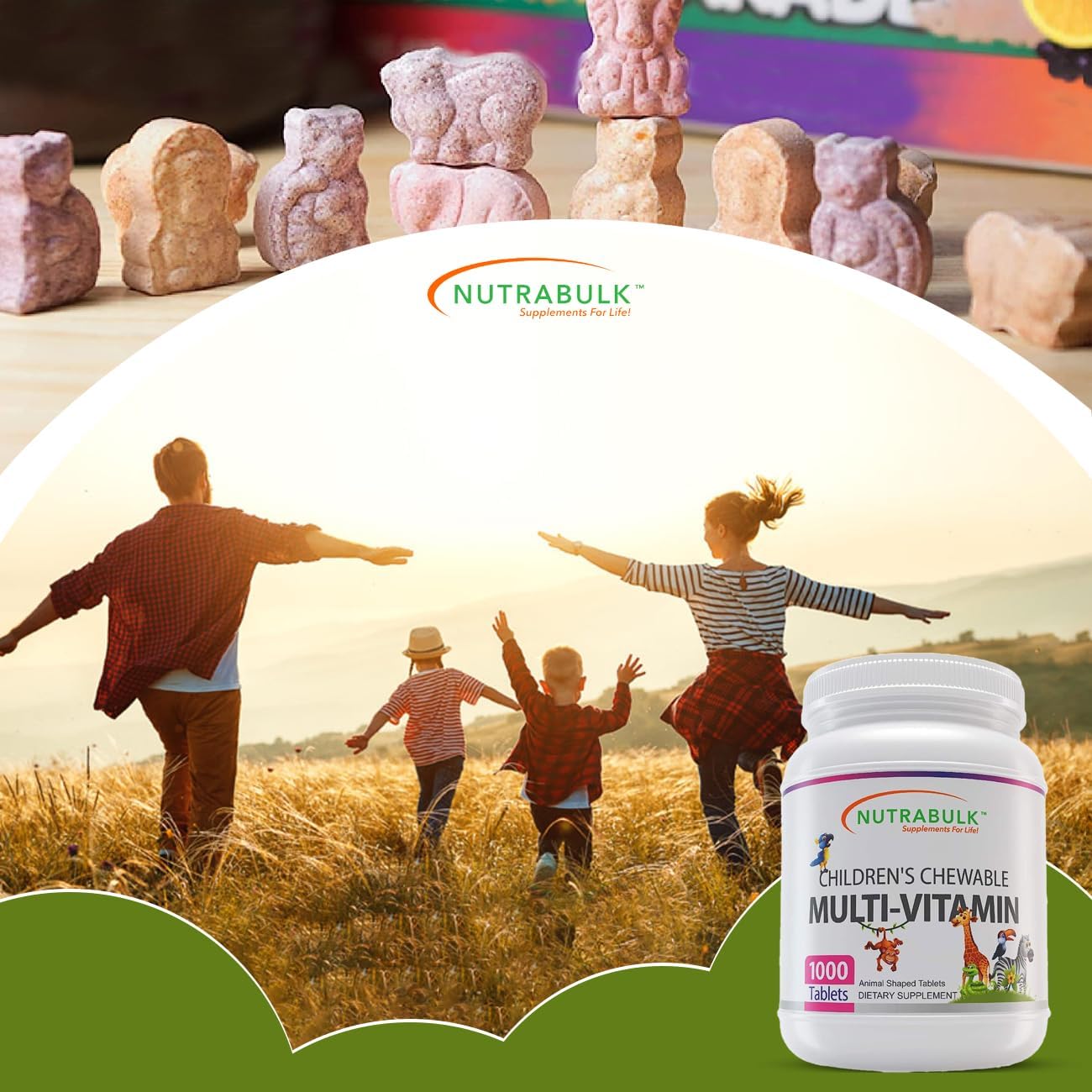 usa-made-nutrabulk-childrens-chewable-multi-vitamins---vegan-gluten-free---1000-cherry-tablets-for-immune-bone-brain-overall-well-being-support-8