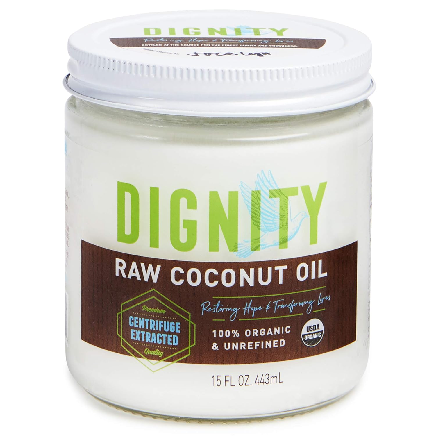 organic-centrifuge-extracted-coconut-oil-for-skin-hair-cooking---fresh-mild-taste---nutrient-packed-pure-unrefined-coconut-oil---15oz-pack-1