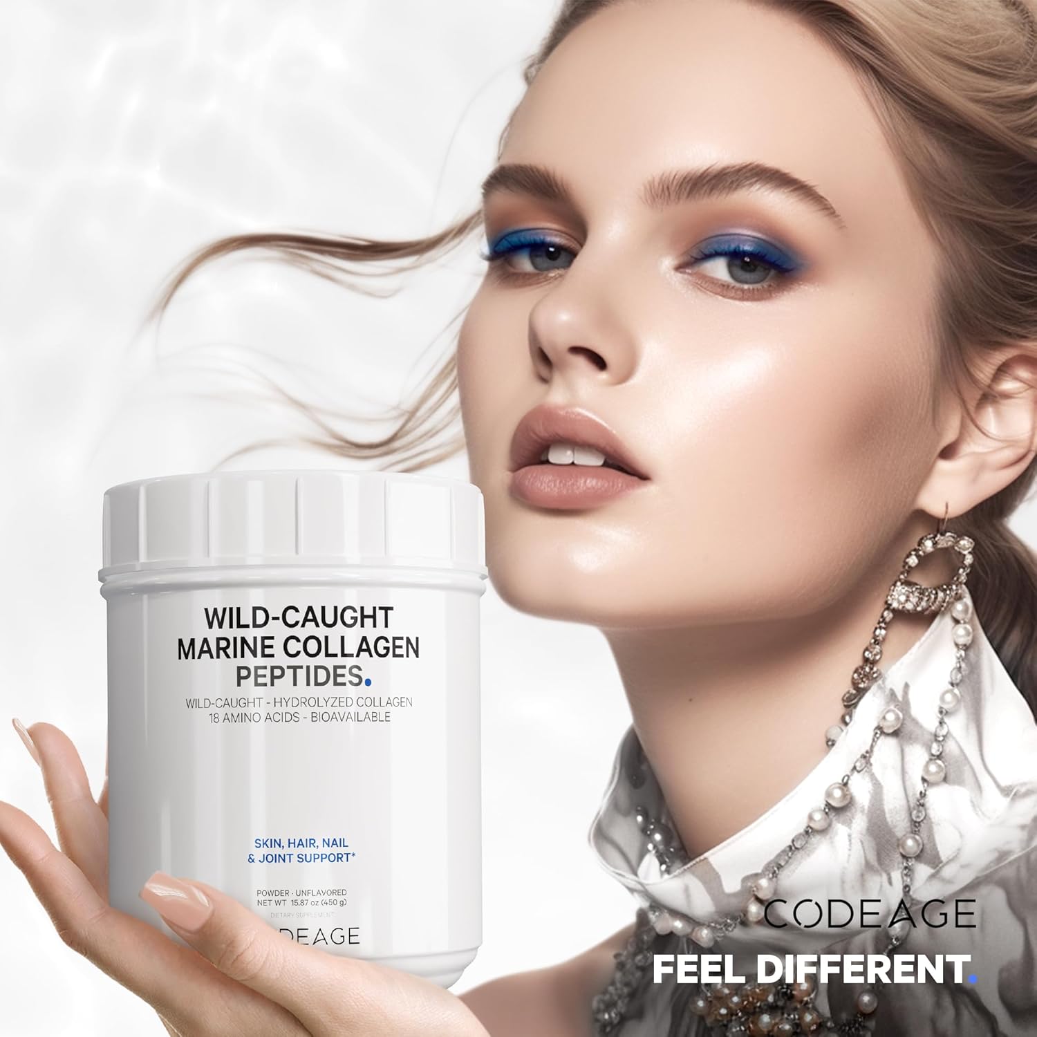 wild-caught-hydrolyzed-fish-collagen-peptides-powder---type-1-3-protein-supplement-for-skin-hair-nails---amino-acids---paleo-friendly---non-gmo---1587-oz-8