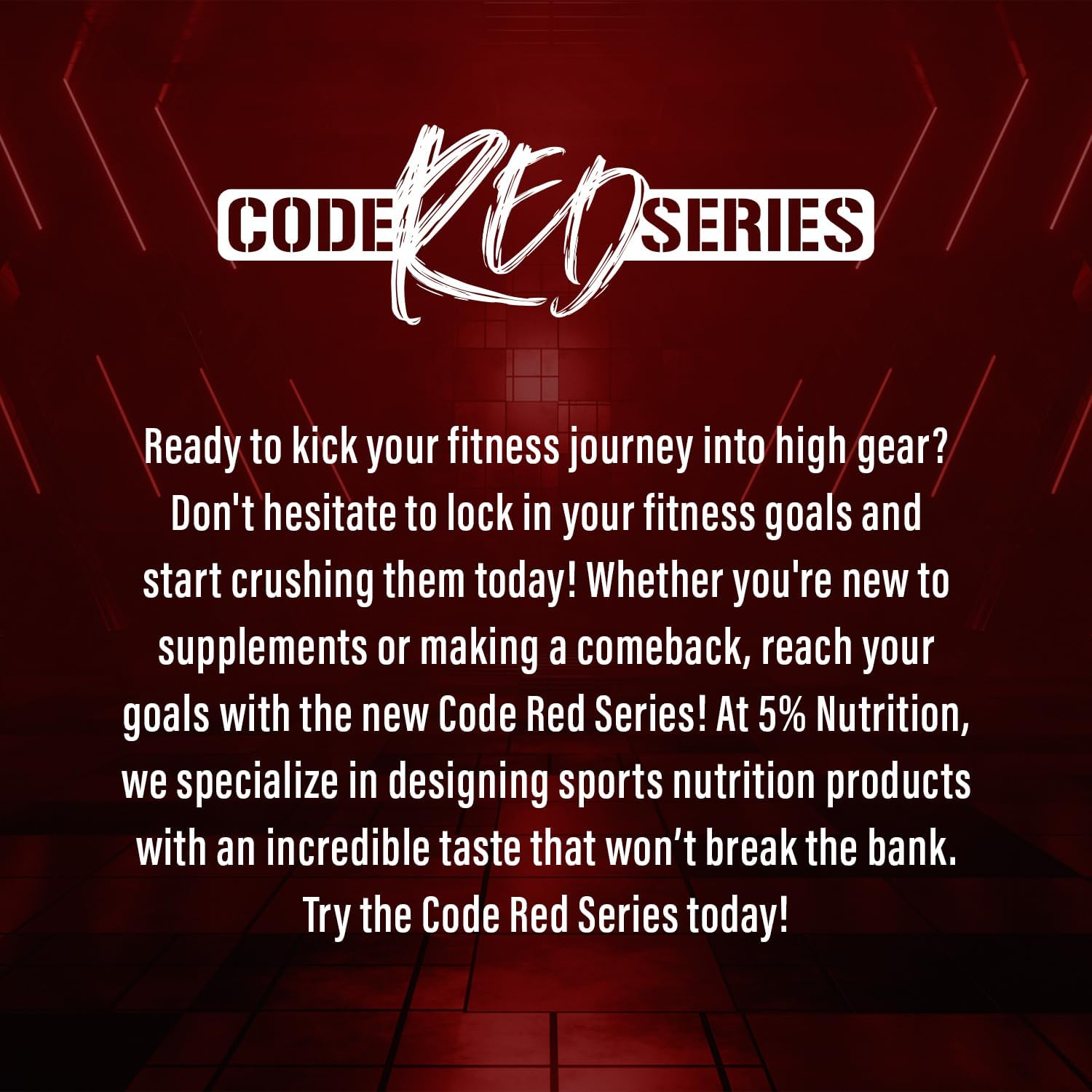 5% Nutrition Code Red Aminos BCAA & EAA Post Workout Recovery Powder - Italian Lemon Ice Flavor - Full Spectrum Essential Amino Acid Complex for Men & Women - Espot.com.au