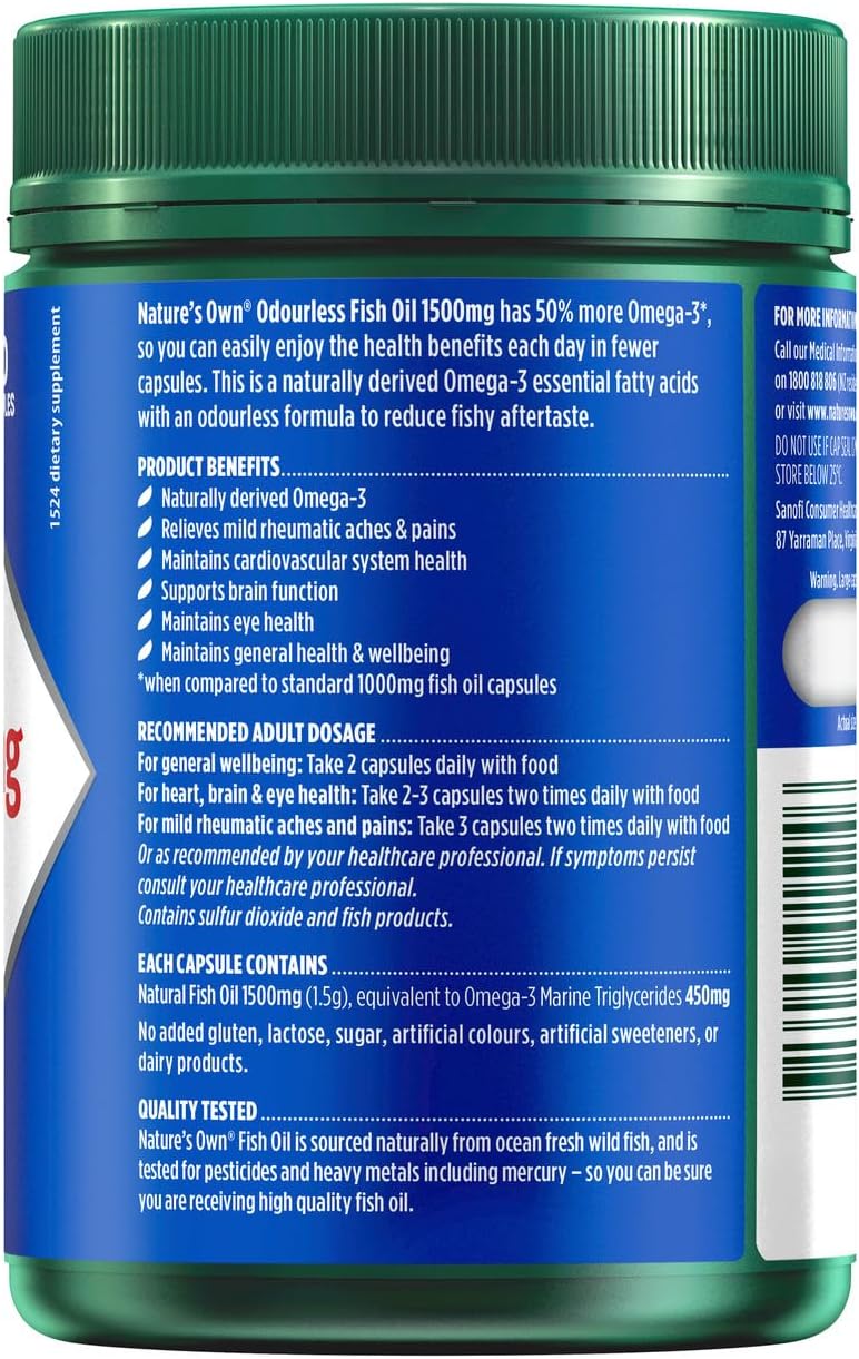 high-strength-odourless-fish-oil-capsules---1500-mg-omega-3-x-200---natural-source-omega-3-supplement-2