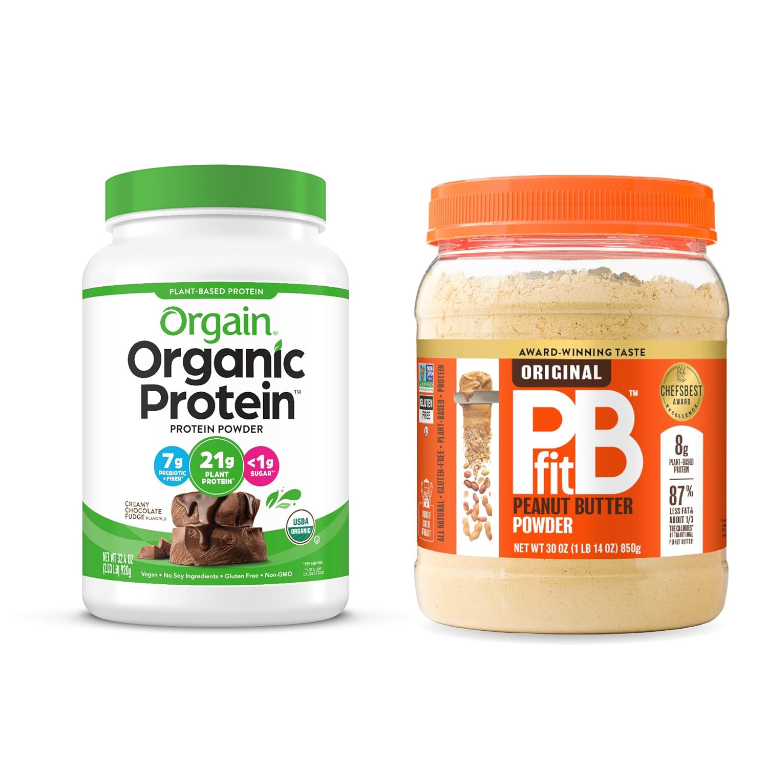 orgain-organic-vegan-protein-powder-chocolate-fudge-2-lbs-pbfit-original-30-oz-bundle-1