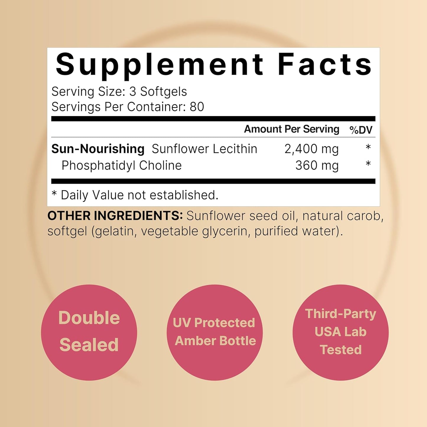 240-softgels-of-naturebell-sunflower-lecithin-2400mg-infused-with-non-gmo-sunflower-seed-oil---high-in-phosphatidyl-choline---soy-and-gluten-free-2
