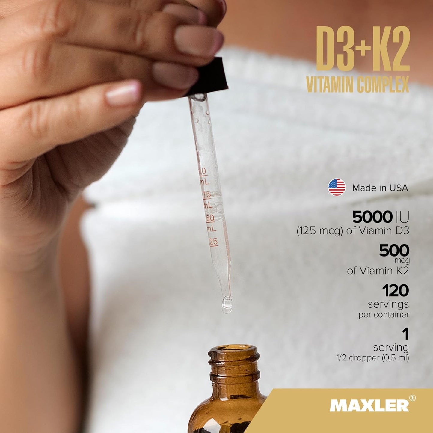 maxler-vitamin-d3-k2-drops-with-mct-oil---heart-bone-immune-support---no-gmo-colors-sweetener-alcohol---5000-iu-d3-500-mcg-k2---120-servings-lemon-flavor-4
