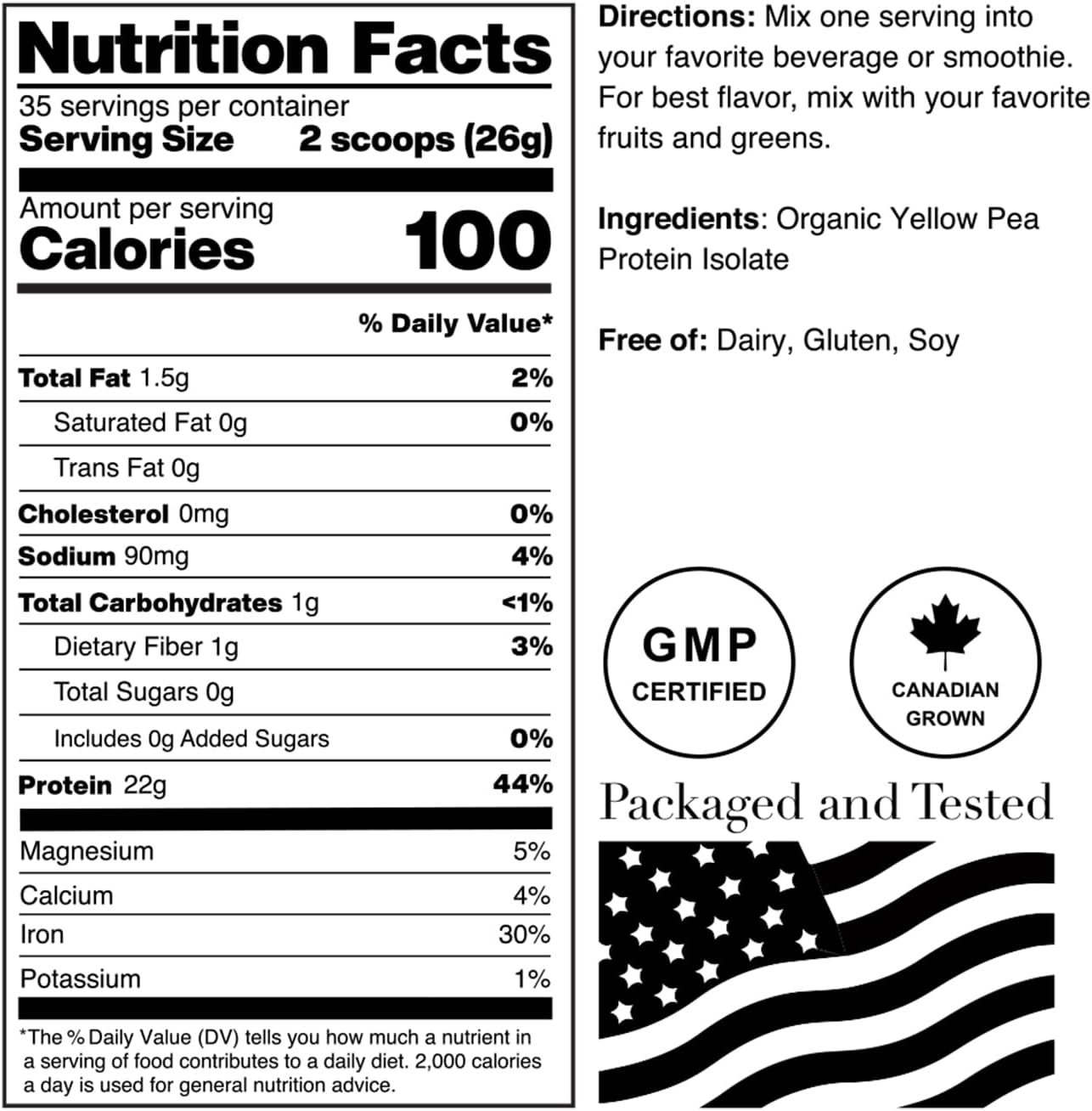 organic-vegan-pea-protein-isolate-powder---unflavored---2lbs---35-servings---non-gmo---gluten-free-4