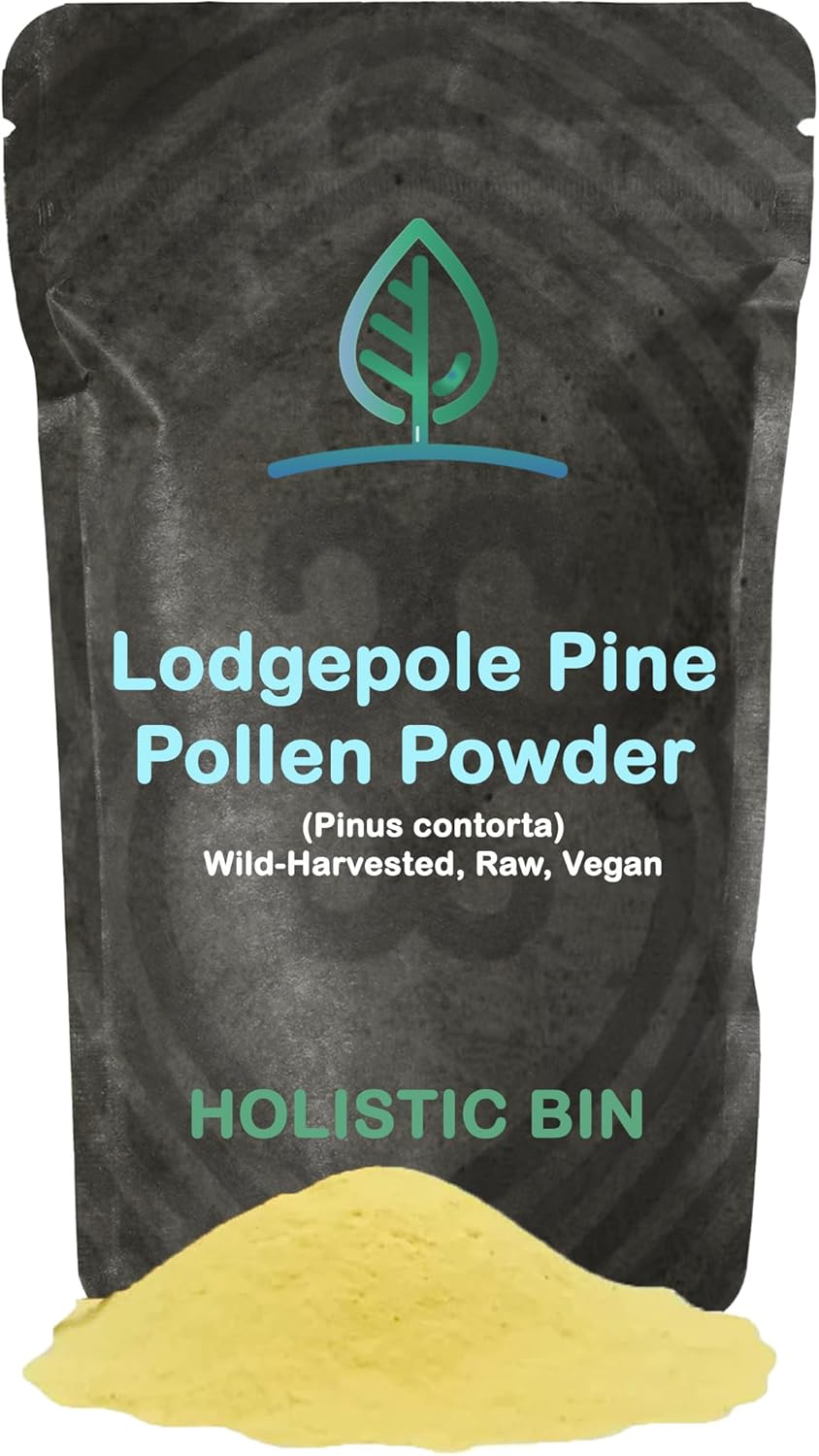 organic-golden-canadian-pine-pollen-powder---pharmaceutical-grade-wild-harvested-gmo-free---pure-supplement-from-lodgepole-pine-tree---20g-1