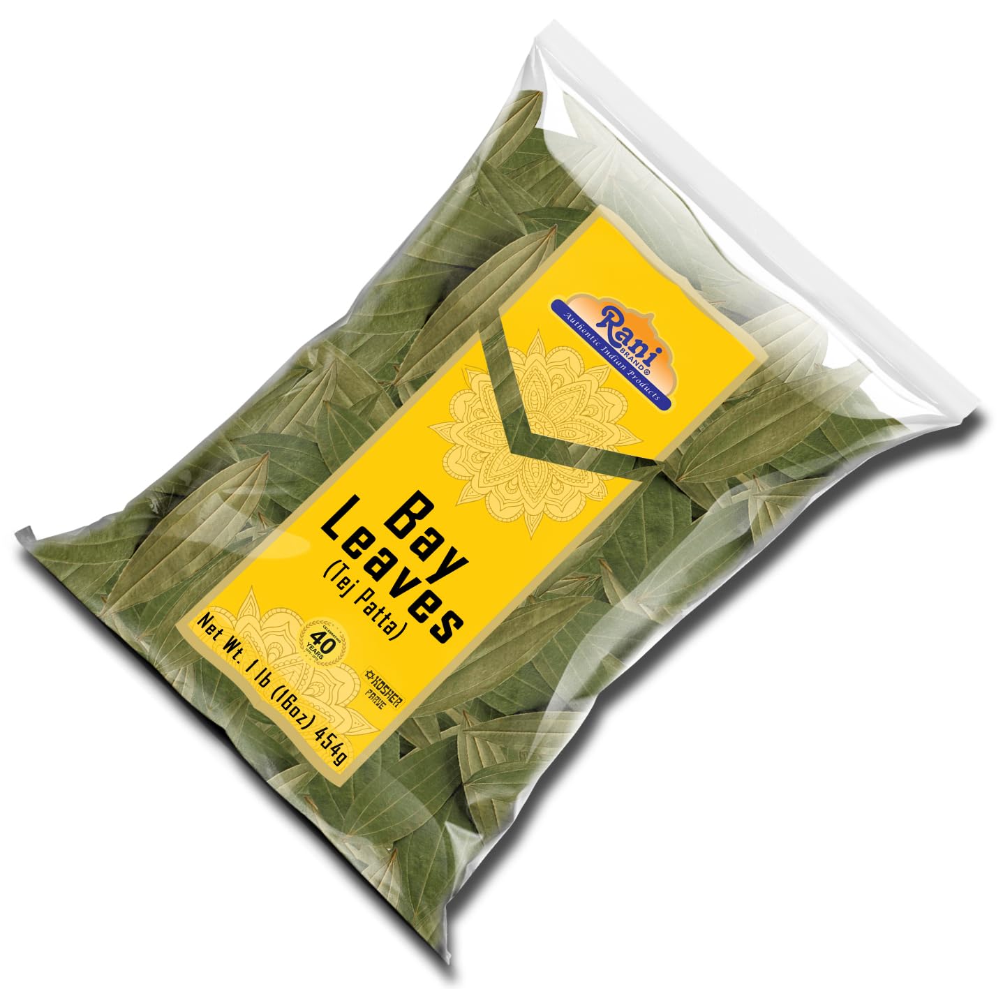Rani Bay Leaf Whole Spice 16oz - Authentic Indian Hand Selected Extra Large Leaves - Natural, Gluten-Free, Non-GMO, Kosher, Vegan - Indian Origin Tej Patta - Espot.com.au