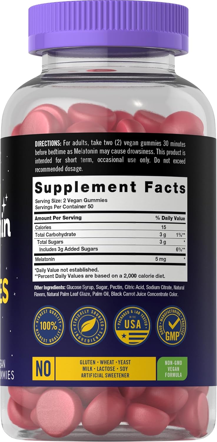 carlyle-melatonin-5mg-gummies---100-count-berry-flavor---non-gmo-gluten-free-supplement---100-drug-free-2