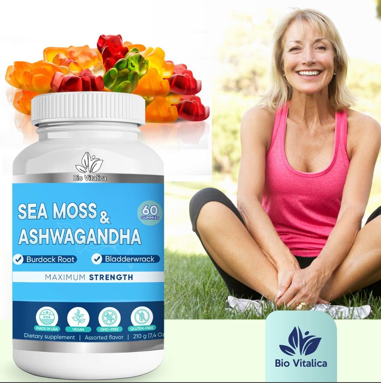 organic-bio-vitalica-sea-moss-ashwagandha-gummies---energy-immunity-support-for-men-and-women---irish-seamoss-ashwagandha-root-powder-supplements-5