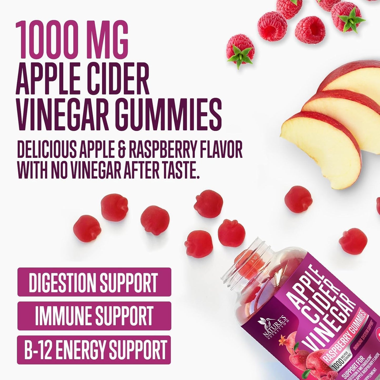apple-cider-vinegar-gummies-1000mg-with-b12-for-detox-immune-health---natural-apple-raspberry-flavor---gluten-free-vegan---120-gummies-3