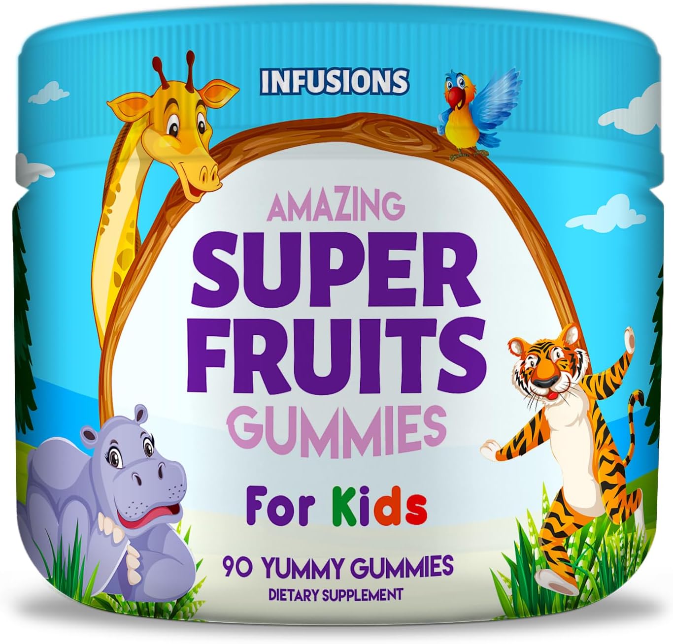 organic-super-fruit-gummies-with-vitamins-and-antioxidants---180-count---vegan-gluten-free-non-gmo---2-pack-2