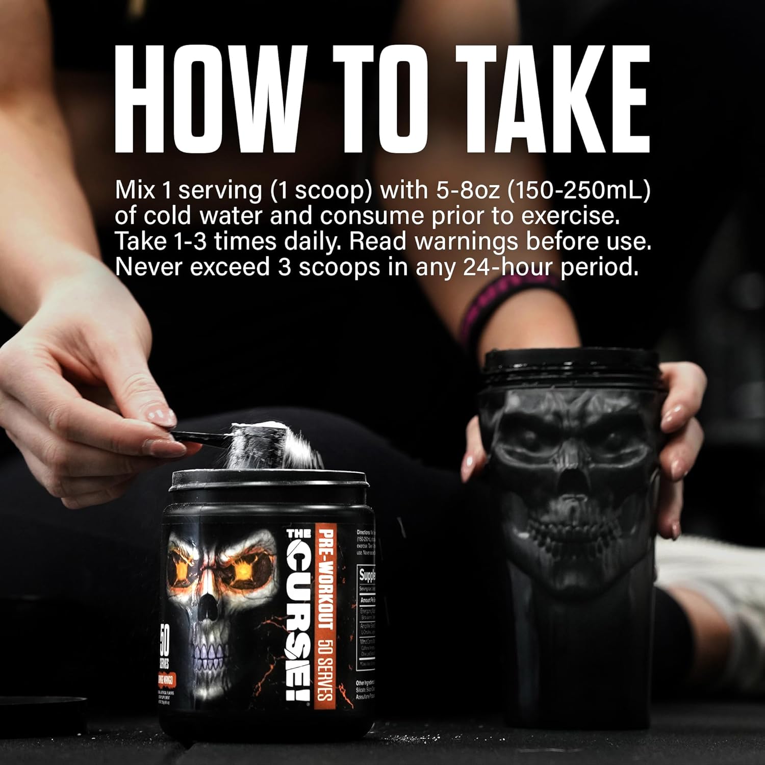 Blue Raspberry Pre Workout Powder by JNX SPORTS - The Curse! 30 Servings | Boost Strength, Energy, and Focus | Caffeine, Beta-Alanine, Creatine, L-Citrulline | Preworkout for Men and Women - Espot.com.au