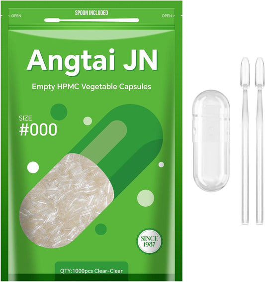 vegan-size-000-clear-empty-capsules-1000-count---gluten-free-non-gmo-halal-certified-pill-caps-filling-kit---diy-vegetarian-supplements-with-spoons-1