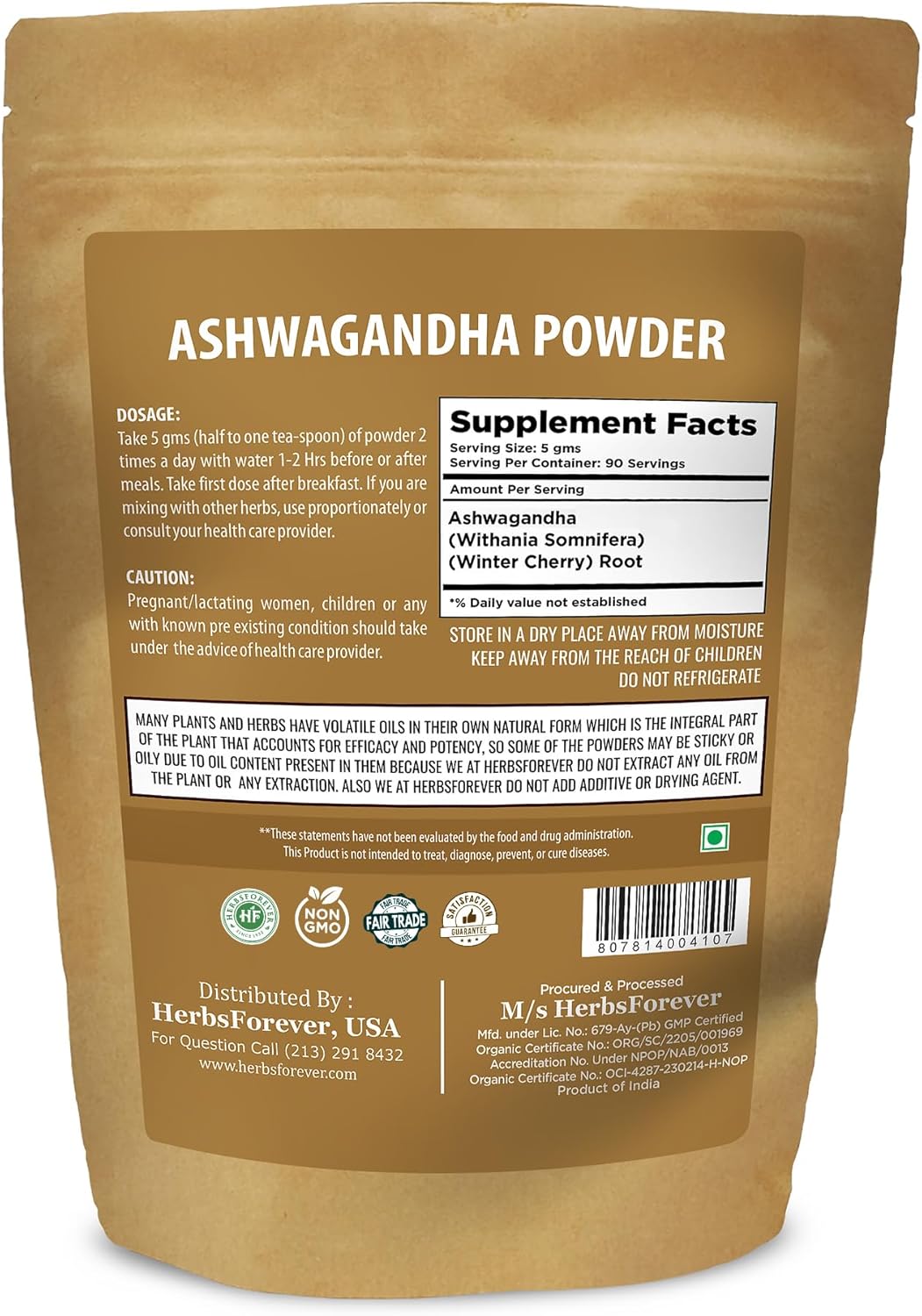 premium-quality-herbsforever-ashwagandha-powder-454g---indian-ginseng-winter-cherry---non-gmo-vegan-gluten-free---boosts-energy-vitality-wellness-2