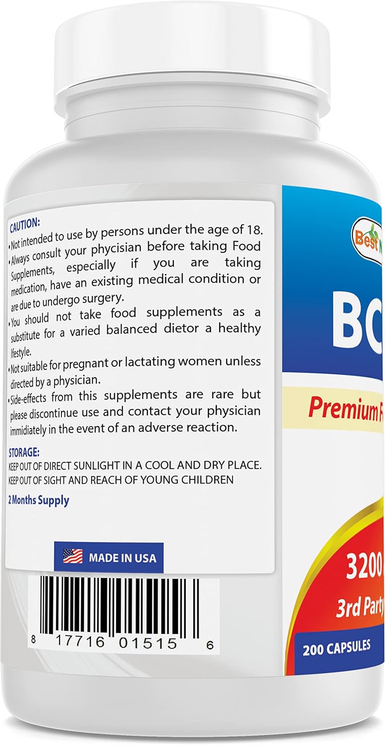 premium-100-pure-bcaa-branch-chain-amino-acid-capsules---3200mg-per-serving---pharmaceutical-grade-formula-for-muscle-growth---prepost-workout-supplement-3