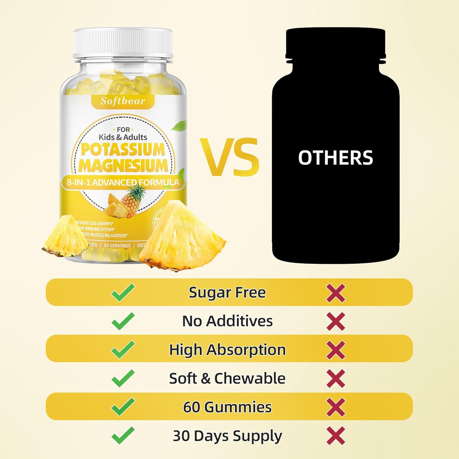 vegan-sugar-free-potassium-gummies-with-magnesium-vitamin-b6-coq10-for-leg-cramps-muscle-health---pineapple-flavor---60-gummies-7