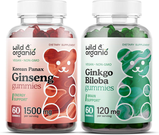 organic-korean-panax-red-ginseng-ginkgo-biloba-superfood-gummy-vitamins-bundle---energy-and-brain-support---2-pack-of-60-chews-each-1