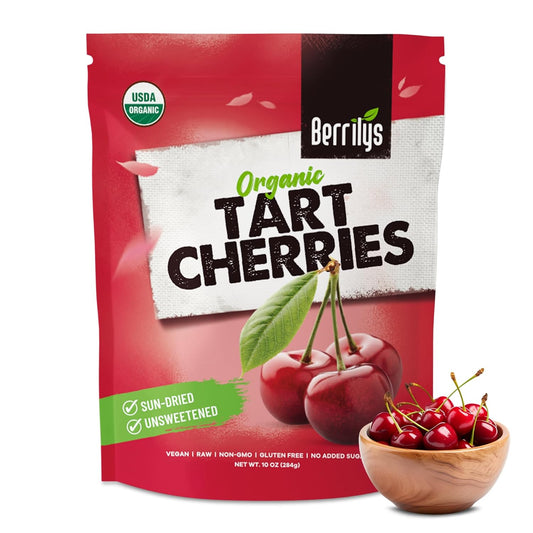 organic-pitted-dried-tart-cherries-10-oz---non-gmo-kosher-unsulfured---no-added-sugar-or-oil---healthy-snack-baking-ingredient-1
