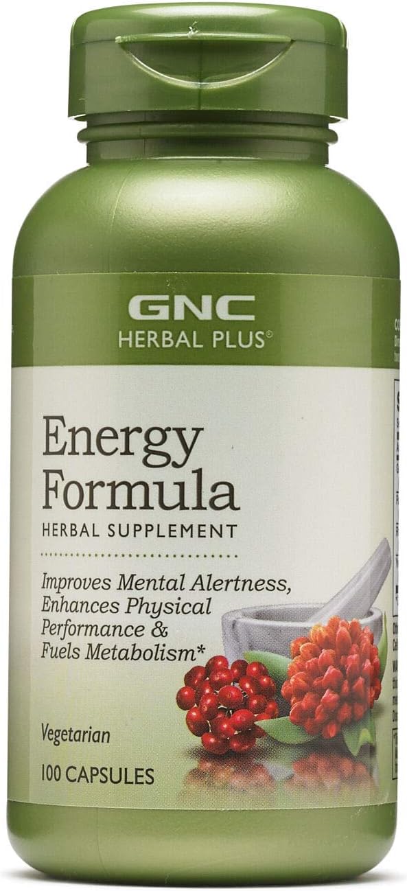 100-capsules-of-gnc-herbal-plus-energy-formula---boost-your-energy-levels-naturally-with-herbal-ingredients-1