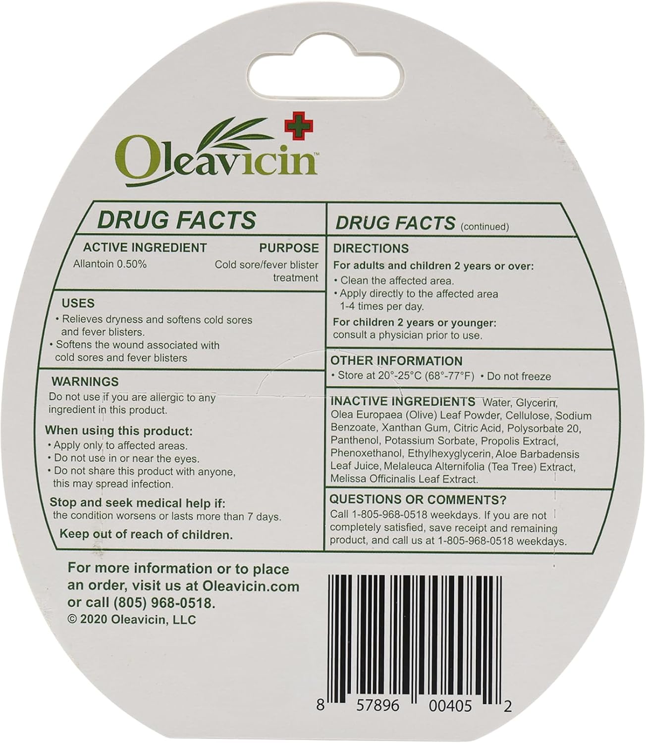 organic-oleavicin-fever-blister-cold-sore-treatment-ointment-gel---13oz-38g---natural-relief-7