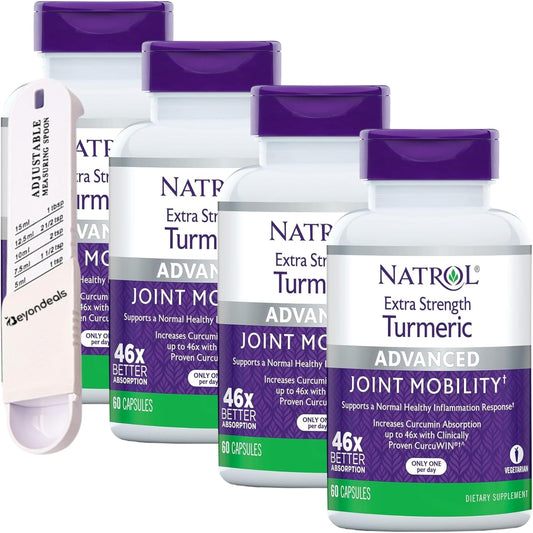 bundle-of-plastic-measuring-spoon-set-with-turmeric-capsules-for-cellular-support---pack-of-4-purple-color-1