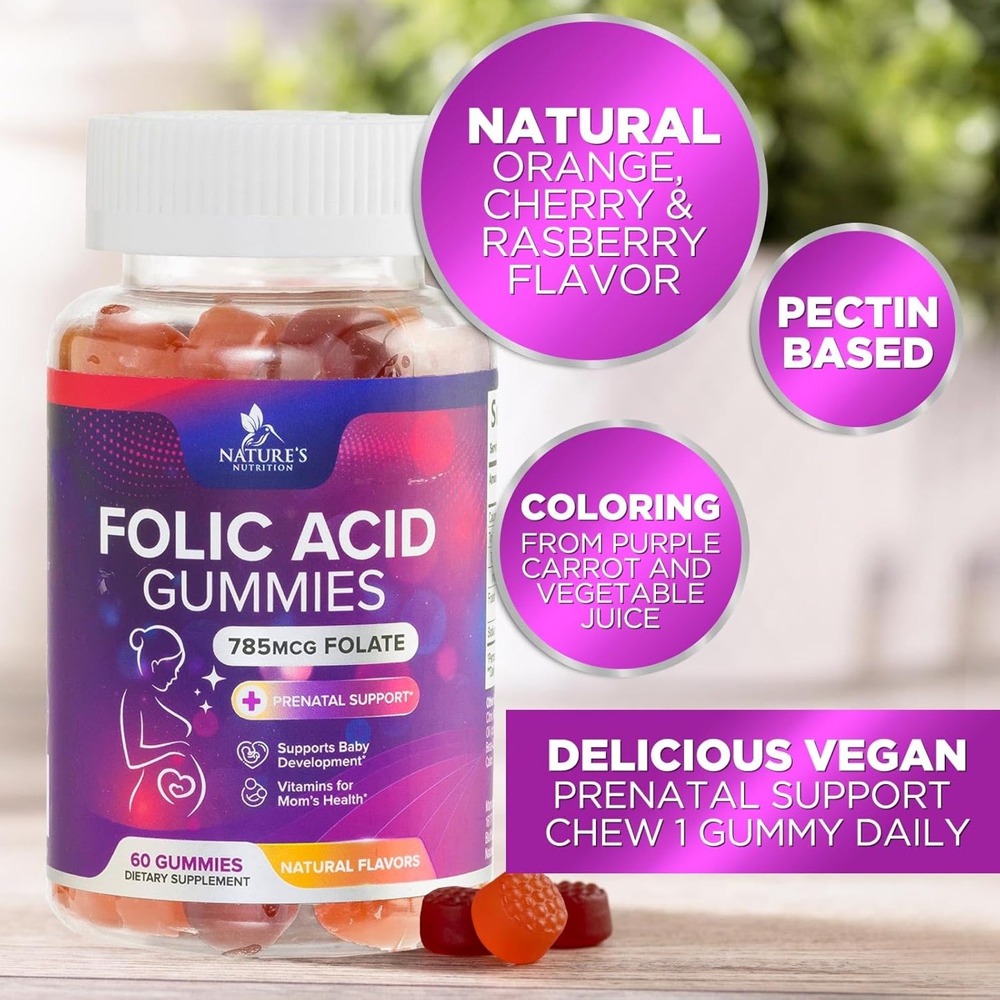 vegan-folic-acid-gummies-for-women-785mcg---prenatal-vitamins-for-mom-baby---vitamin-b9-chewable-folate-supplement---60-gummies-7