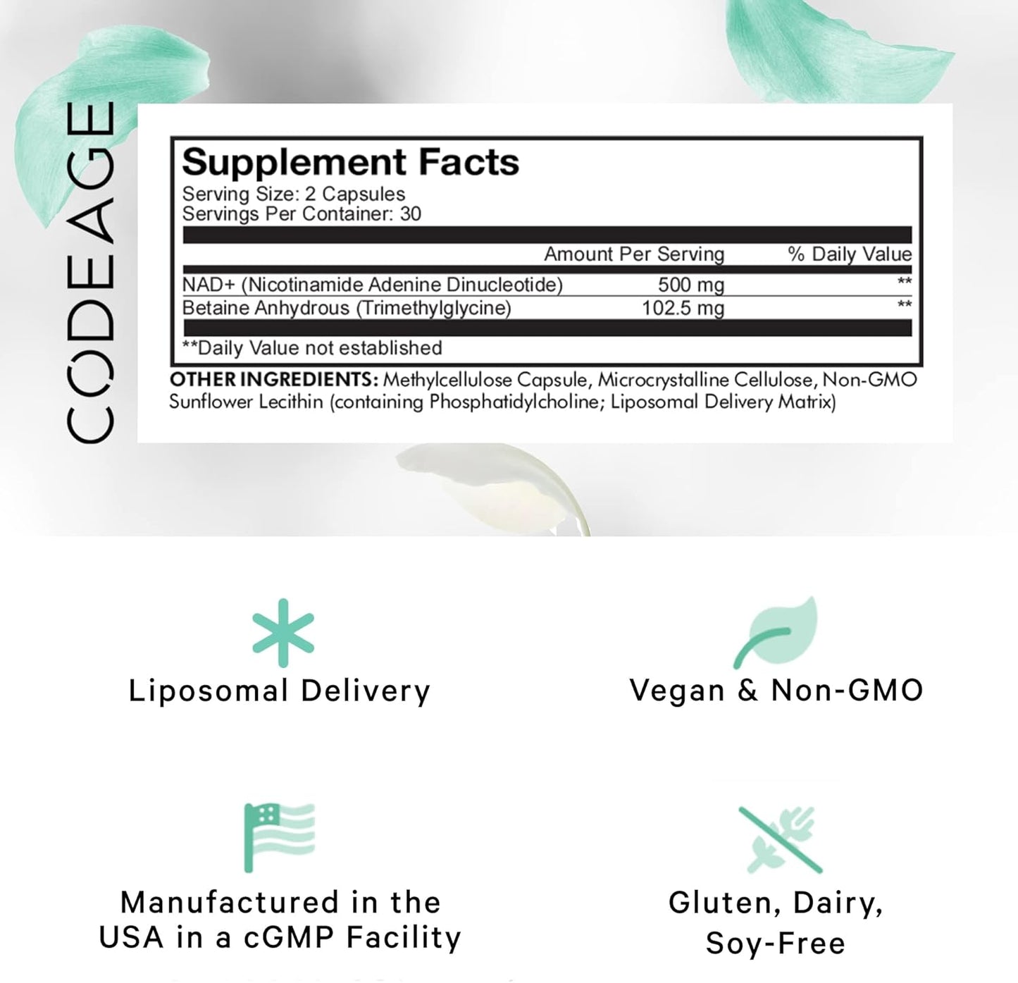 codeage-liposomal-nad-supplement-with-betaine-anhydrous---500mg-nad-per-serving---vegan-non-gmo---60-capsules-2