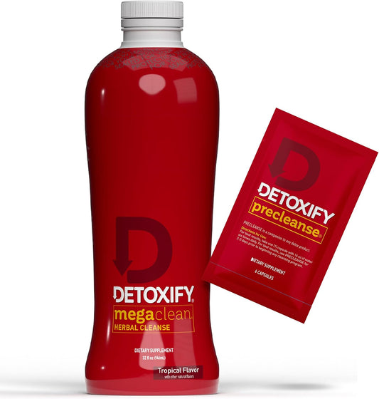 Powerful Detox Bundle for Ultimate Cleanse - Detoxify Mega Clean & Pre Cleanse Kit for Detoxifying Toxins - Best Cleanse Combo for Body Cleansing - Espot.com.au