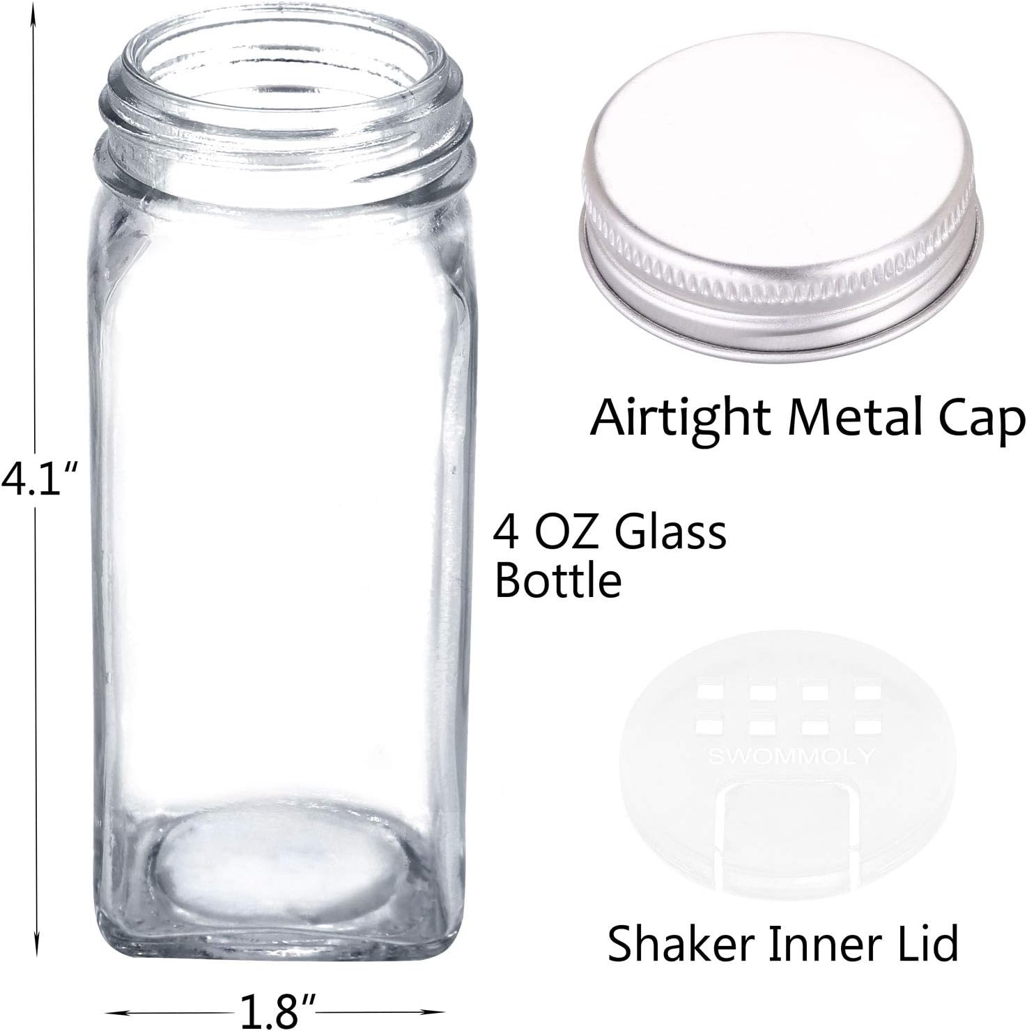 66-glass-spice-jars-set-with-labels-chalk-marker-and-funnel---square-4oz-airtight-containers-with-poursift-shaker-lid-5