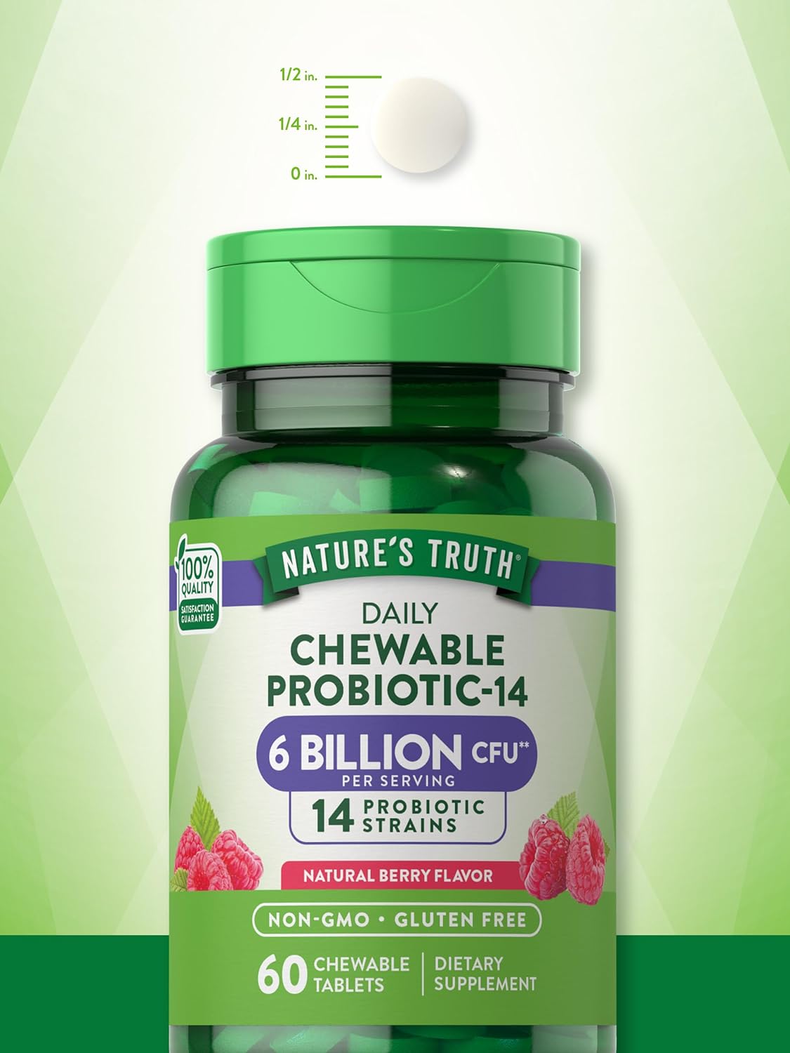 natures-truth-probiotic-chewable-tablets---6-billion-cfu-60-count-14-strains-berry-flavor---non-gmo-gluten-free---men-and-womens-digestive-health-supplement-4
