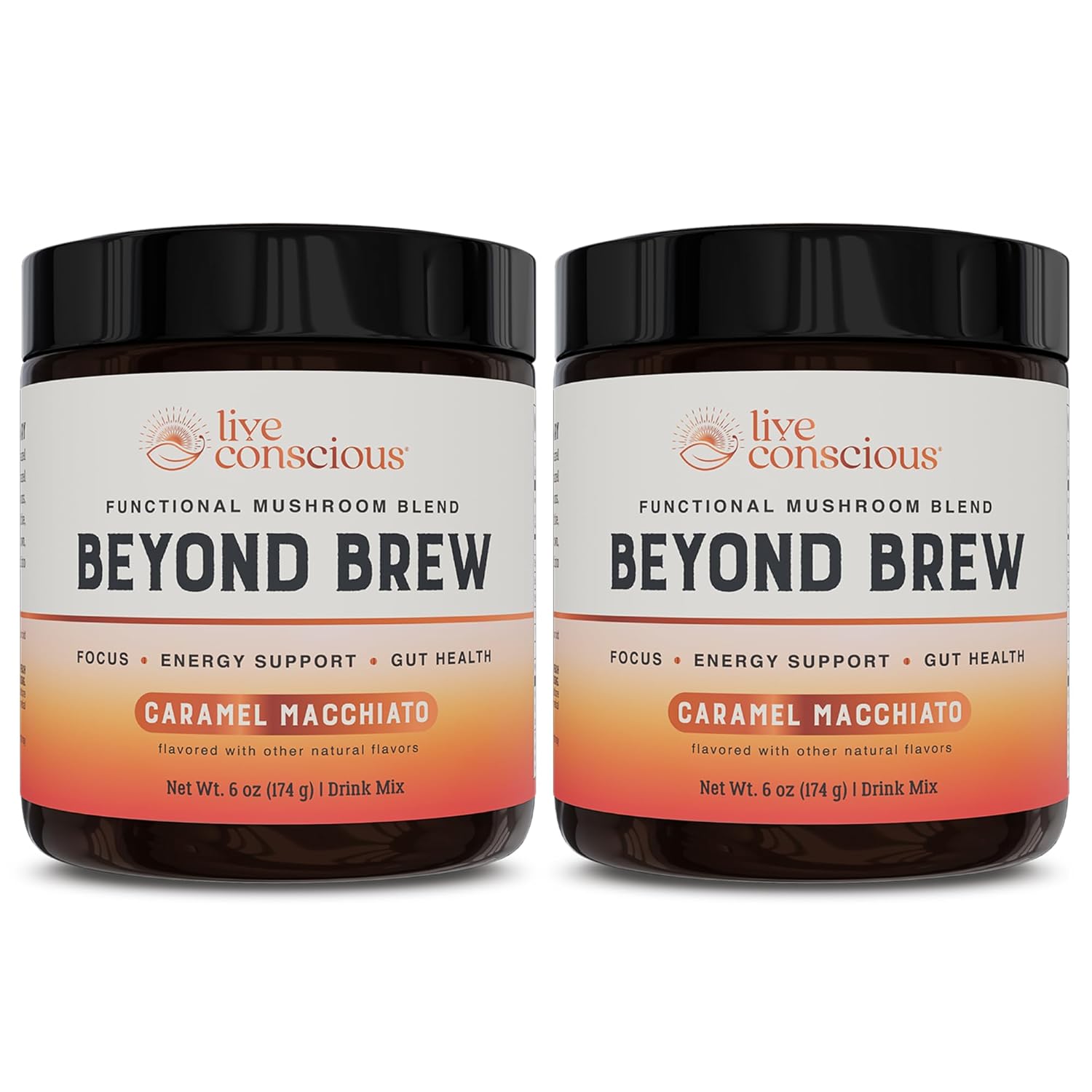 organic-caramel-macchiato-coffee-alternative-with-mushroom-complex-prebiotics-probiotics---low-caffeine-superfood-drink-2-pack-1