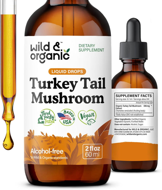 organic-turkey-tail-mushroom-tincture-for-immune-and-gut-health---vegan-liquid-extract-drops---sugar-and-alcohol-free-supplement---2-fl-oz-bottle-1