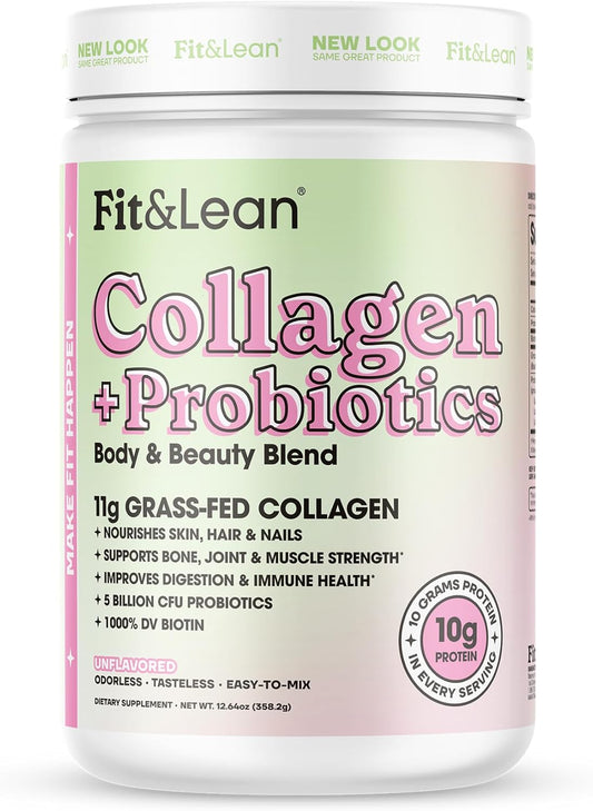 grass-fed-collagen-peptide-powder-with-probiotics-for-lean-muscle-gut-health---unflavored-1264oz-1