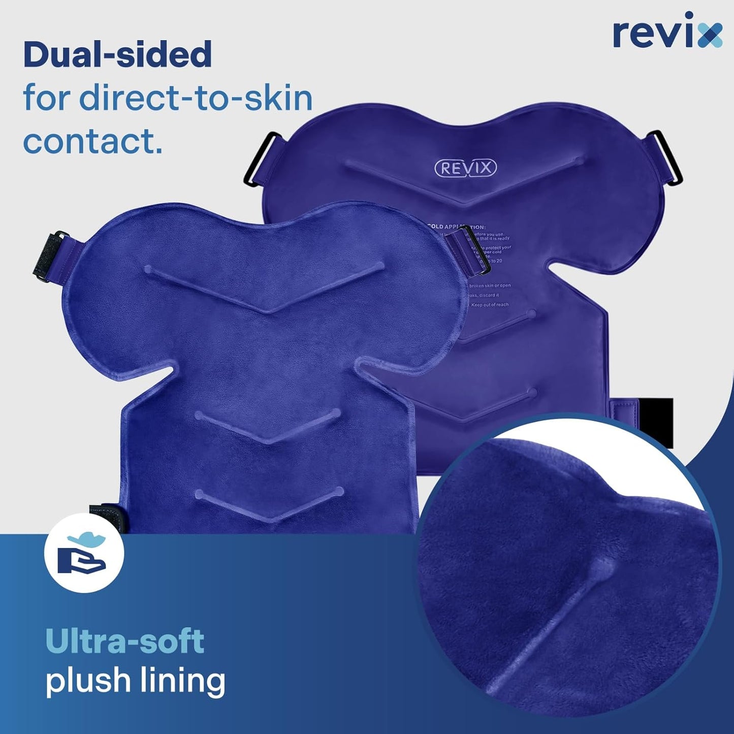 Shoulder Ice Pack for Rotator Cuff Cold Therapy - Reusable Gel Ice Packs for Injuries, Pain Relief, Bursitis, Swelling - Cold Compress Wrap for Shoulders - Espot.com.au