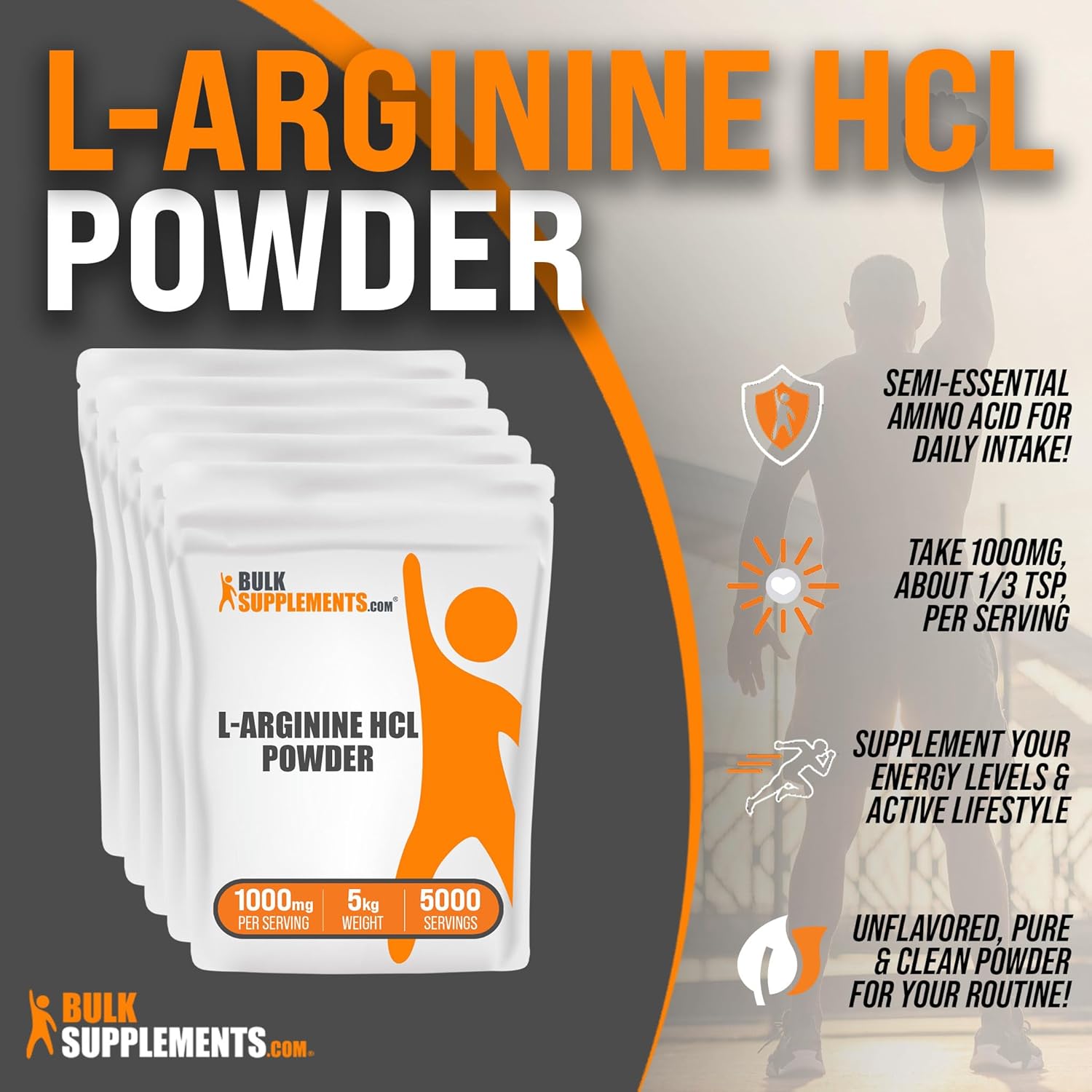 bulksupplementscom-l-arginine-hcl-powder---pure-nitric-oxide-supplement-gluten-free---1000mg-per-serving-5kg-2