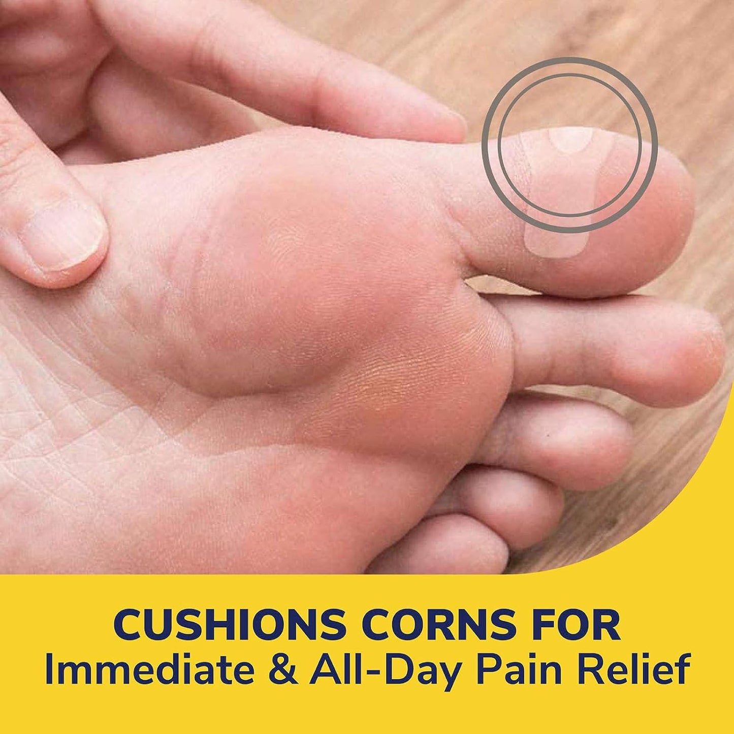 Dr. Scholl's Corn Cushion 6ct with Hydrogel Technology - Pain Relief from Shoe Pressure and Friction, Fits Any Shoe - Espot.com.au