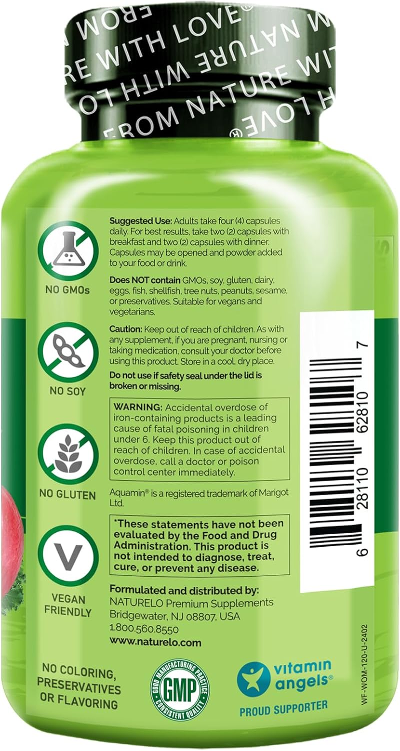 womens-whole-food-multivitamin-with-vitamins-minerals-organic-extracts---energy-heart-health---vegan-non-gmo---120-capsules-4