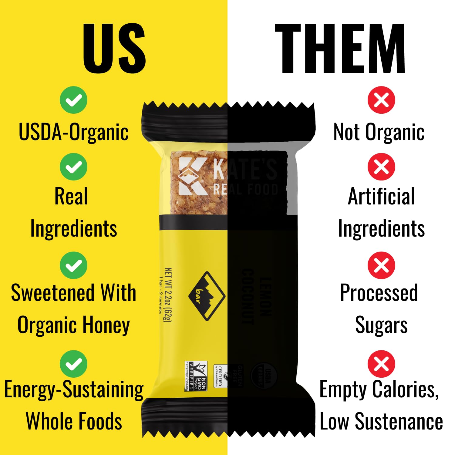 organic-lemon-coconut-granola-bars---gluten-free-oats-22-oz-pack-of-12---non-gmo-soy-free-whole-grains---healthy-energy-snacks-by-kates-real-food-5