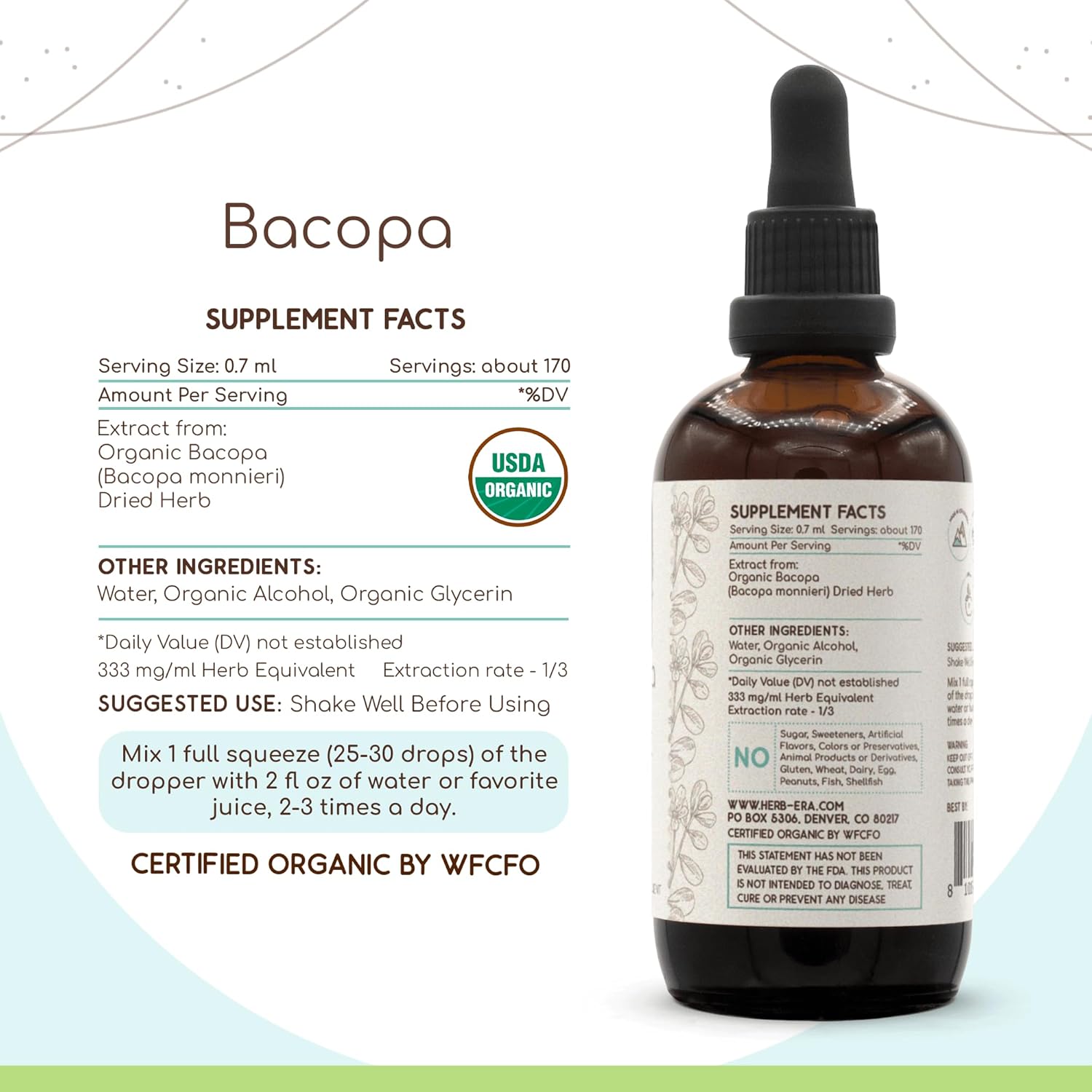 usda-organic-bacopa-tincture---alcohol-extract-for-relaxation-cognitive-support---high-potency-herbal-drops---certified-organic-bacopa-monnieri-herb---4-fl-oz-2